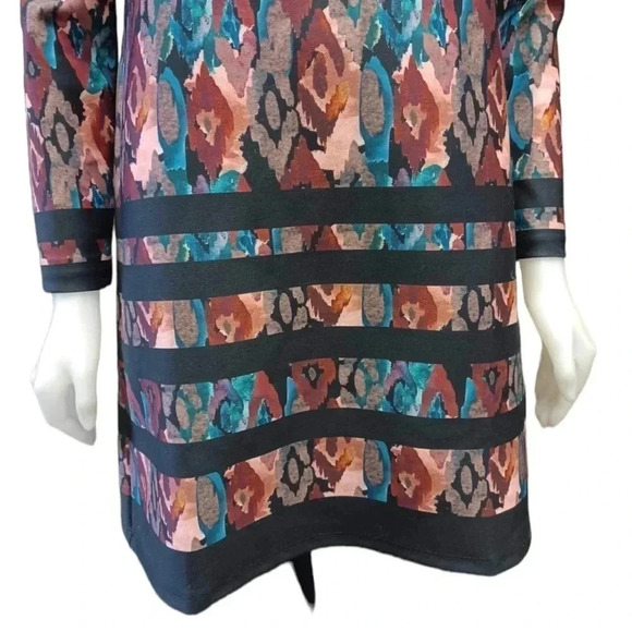 Isle By Melis Kozan Long Sleeve Shift Dress Size Small - Picture 4 of 11